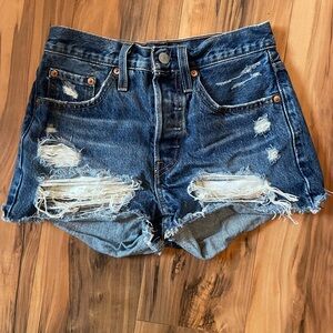 Levi 501 jean shorts